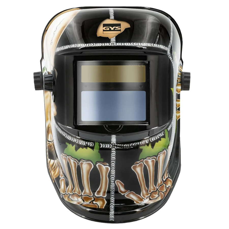 GYS Schweißhelm Venus 9/13 G True Color in Schwarz - Bild 2