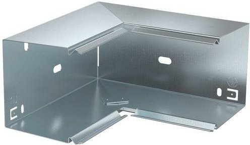OBO Bettermann Montagezubehör 6248336, Farbe: Silber, B: 80 mm, H: 180 mm - Bild 1