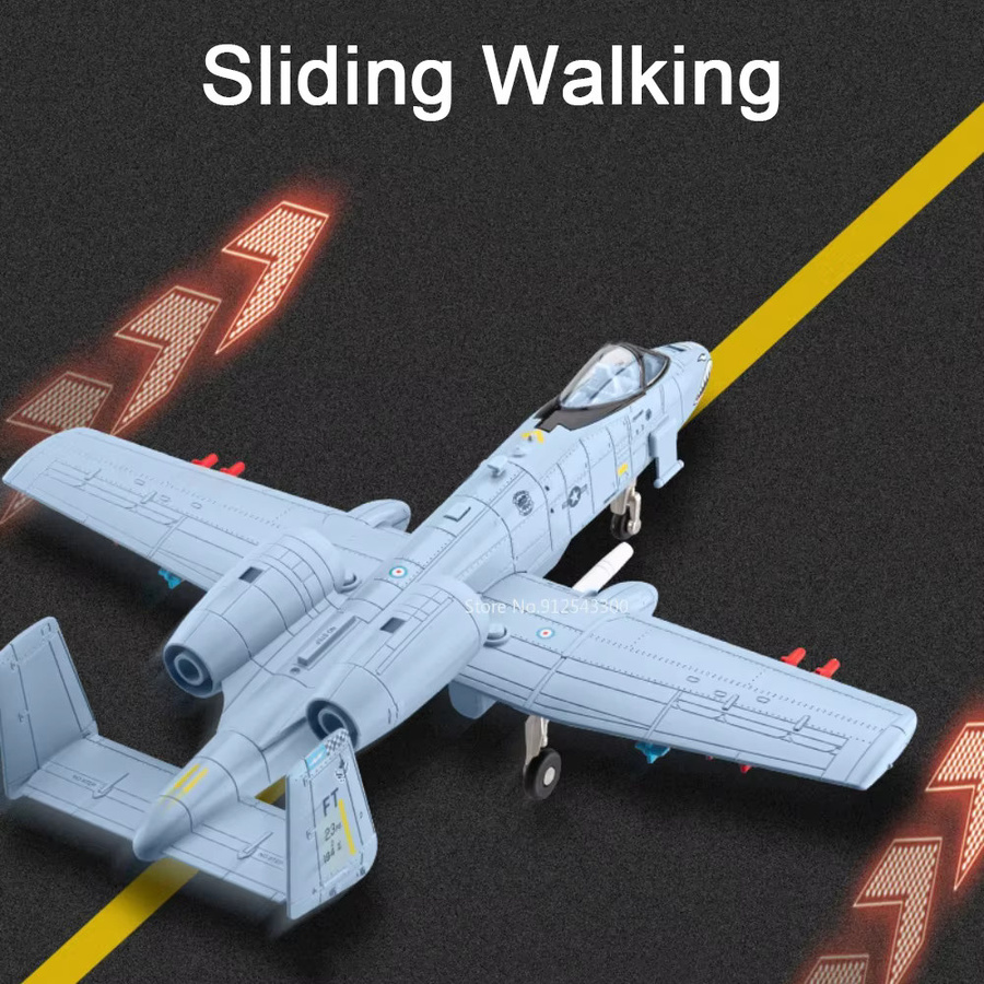 A-10 Thunderbolt II F-14 Fighter Modell, Spielzeug, 1:32, Metallkörper, mit Sound und Licht - Bild 3