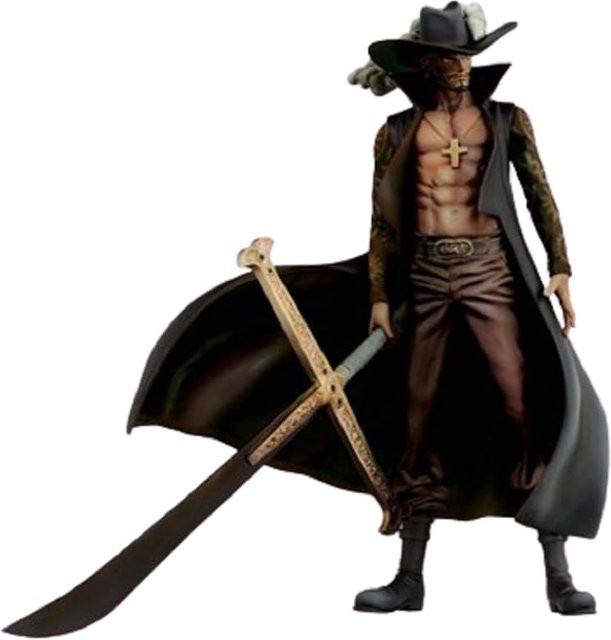 Banpresto One Piece Ichiban Kuji THE GREAT GALLERY Mihawk Figur in Weiß - Bild 1