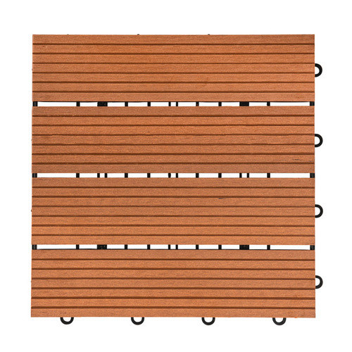 Home Deluxe WPC Klickfliesen Bavaro Holzoptik Braun H x B x T: 2,2 x 30 x 30 cm - Bild 4