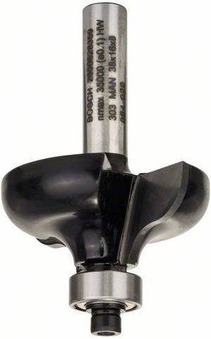 Bosch Profilfräser Silber, Schaftdurchmesser: 8 mm, Durchmesser: 38 mm, Länge: 57 mm - Bild 1
