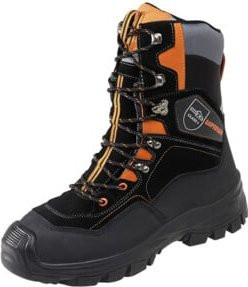 LUPRIFLEX Forststiefel Sportive Hunter aus schwarzem Veloursleder, S3, Größe 47 - Bild 1