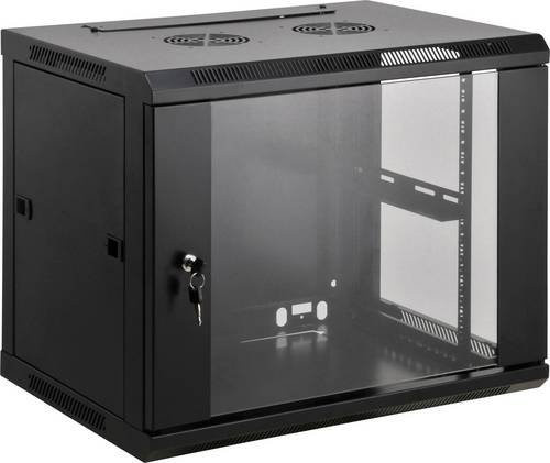 Intellinet 19 Zoll Netzwerkschrank Schwarz RAL 9005 B/H/T: 600 x 994 x 450 mm, 20 HE - Bild 1