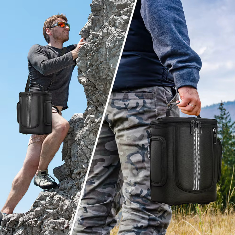 Anker Tragetasche in Schwarz für SOLIX C1000 und C300 Powerstation mit Schultergurt - Bild 5