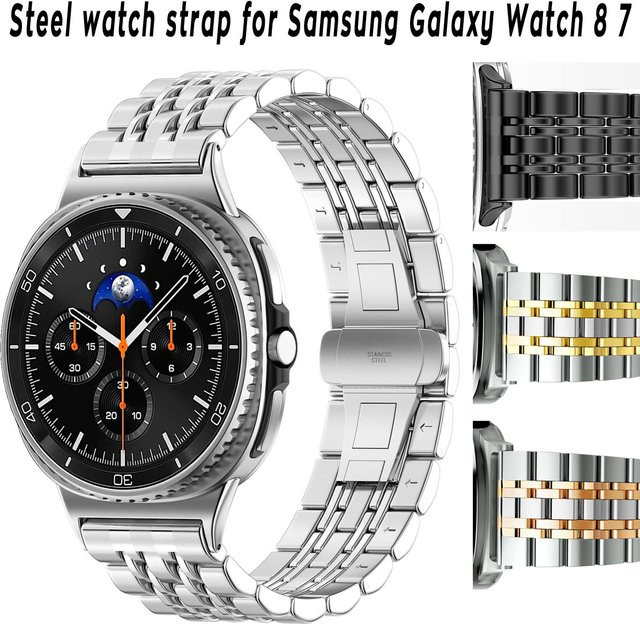DAHASE Uhrenarmband Edelstahl, Unisex - Bild 1
