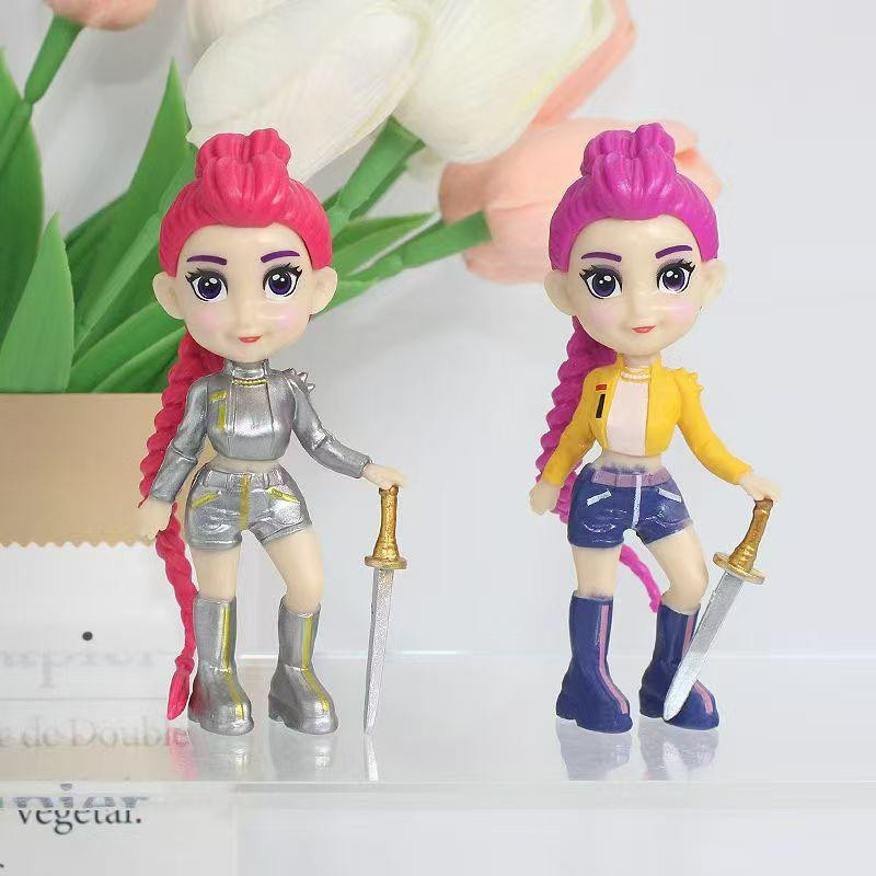 Yiran toy 1 KPop Devil Hunter Blind Box Anime RUMI MIRA ZOEY SAJA BOYS Derpy Tiger Actionfigur Puppe Spielzeug Blind Box Figur - Bild 2