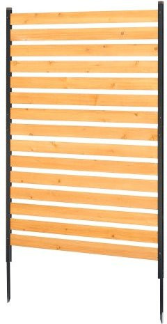 VEVOR Sichtschutzzaun aus Holz für Klimaanlagen und Pooltechnik, 1 Panel, B: 99 cm, L: 155 cm - Bild 1