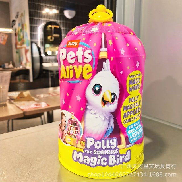 Zuru Pets Alive Polly The Surprise Magic Bird, Interaktives Haustier, ab 3 Jahre - Bild 1
