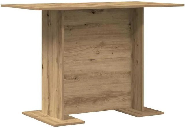 vidaXL Esstisch Artisan-Eiche in Braun aus Holzwerkstoff, B/T/H: 110 x 60 x 75 cm - Bild 1