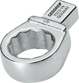 Gedore Einsteckringschlüssel SE 8 mm aus Chrom-Vanadium in Silber - Bild 1