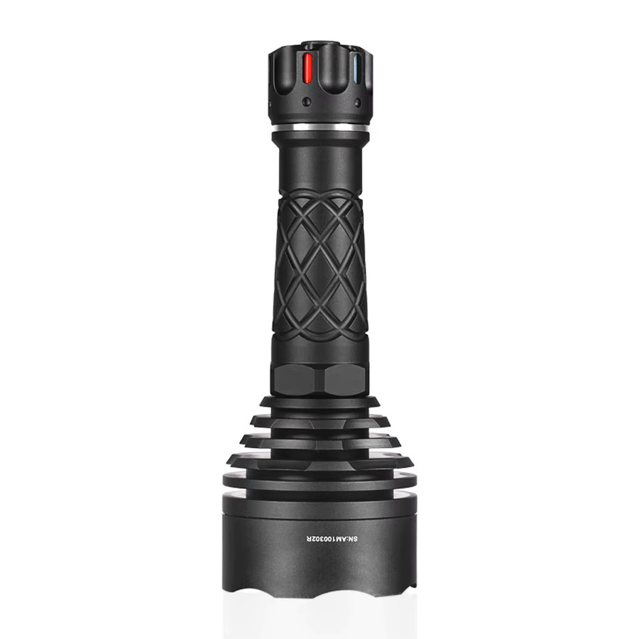 LUMINTOP THOR 3 Hochleistungs-LED-Taschenlampe mit LEP-Licht für Outdoor, Camping und EDC in Schwarz - Bild 3