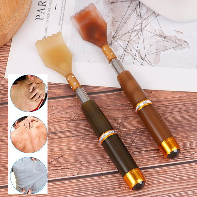 HNKMP Magnetkugel-Rückenschaber, Teleskop-Massagegerät, Unisex - Bild 1