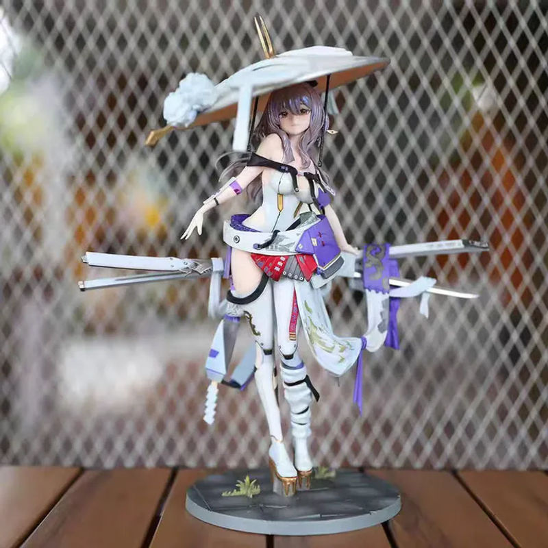 Bandai Nikke Crimson Lotus Limitierte Auflage GK-Modell Figur, Siegesgöttin Statue, mehrfarbig, Höhe: 25 cm - Bild 4