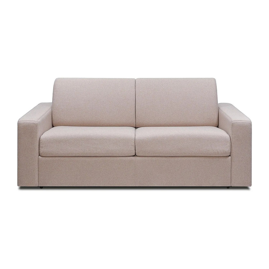 Schlafsofa Coglio von Vente-unique in Beige mit einer Breite von 223 cm - Bild 2