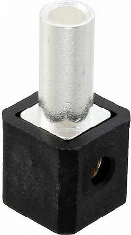 TE Connectivity Eckverbinder Box aus Messing in Schwarz 6648228 - Bild 1