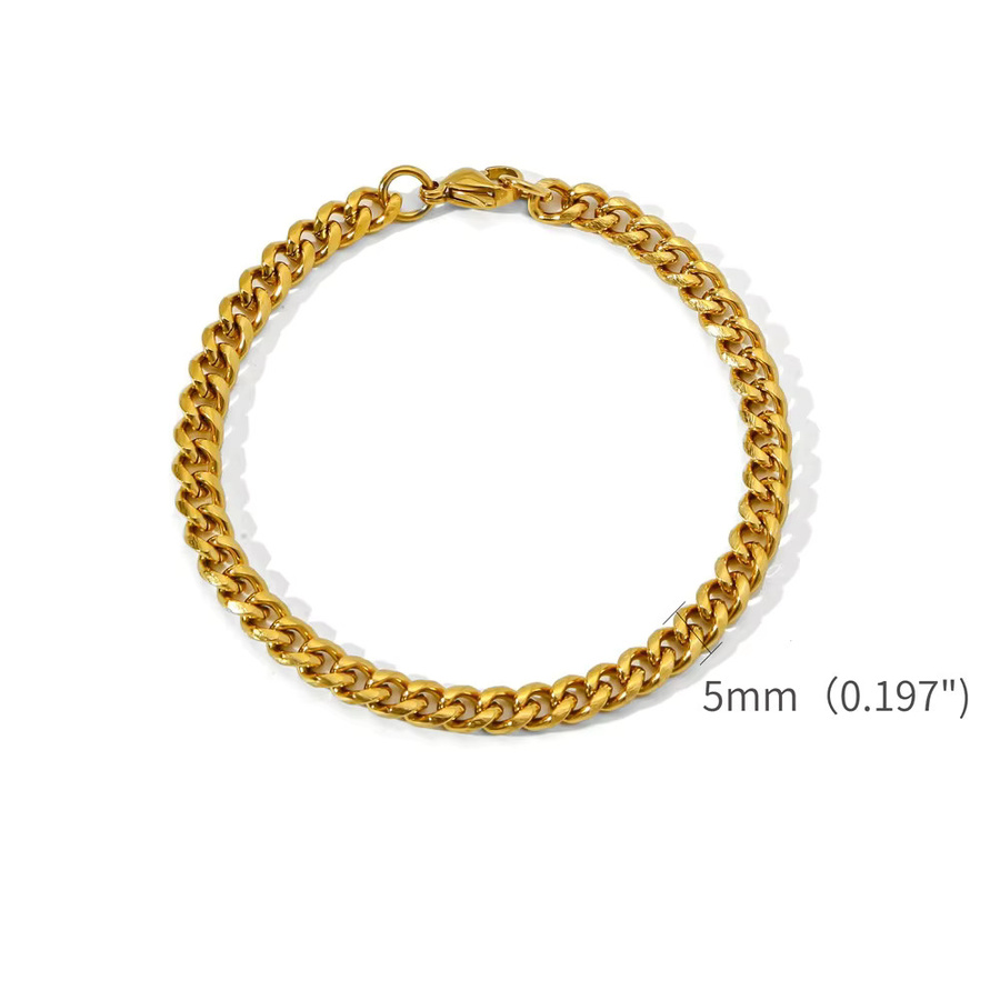 Armband FOMALHAUT, Edelstahl, Gold, Unisex - Bild 2