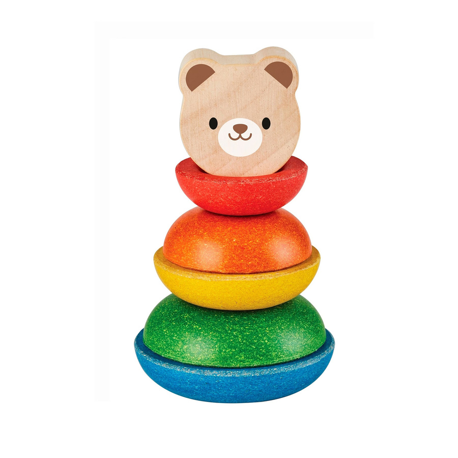PlanToys Stapelturm Bär, ab 1 Jahr - Bild 2