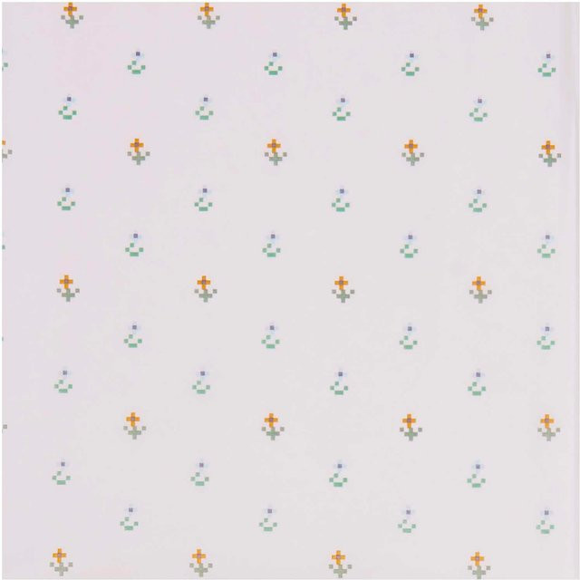 Rico Design Seidenpapier Paper Poetry Pixel Blumen in Pink und Multicolor - Bild 1