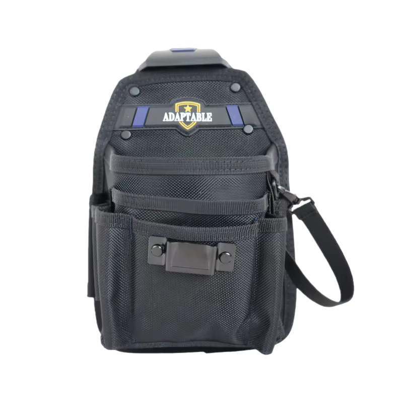 Professionelle Elektriker-Werkzeugtasche aus wasserdichtem Stoff in Schwarz mit Multi-Taschen für deine Werkzeugaufbewahrung - Bild 2