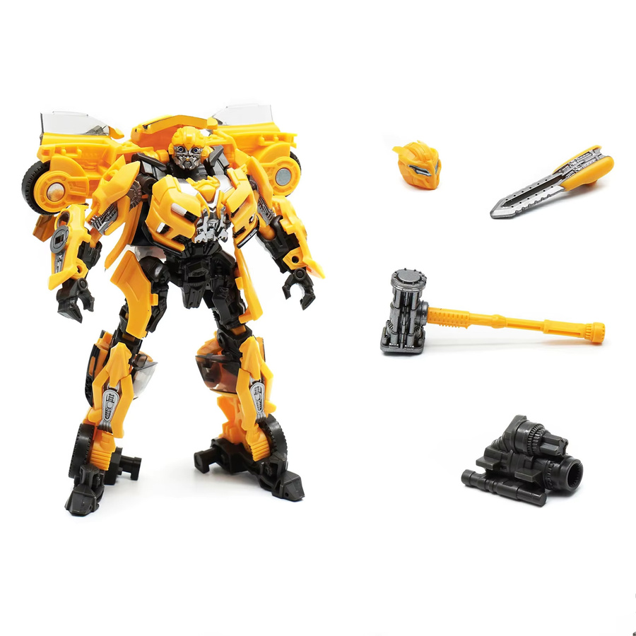 Fondjoy Bumblebee Transformations-Roboter Actionfigur aus Legierung und Kunststoff in Gelb - Bild 2