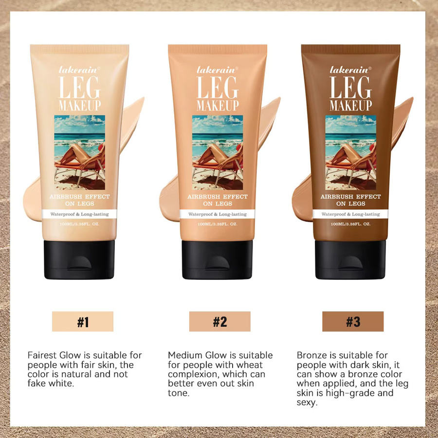 Lakerain Bräunungscreme Lotion, Mittlere Bronze, 100 ml - Bild 3