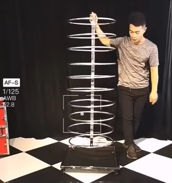 Magic.Factory Ring Illusion, Zaubertrick, Bühnenmagie, Gimmick Prop - Bild 5