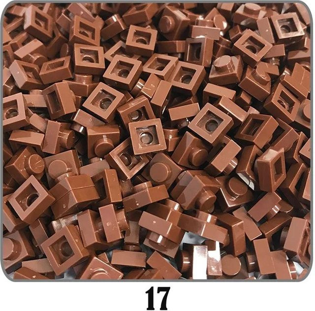 Yiran toy Platte 1x1 Baustein, 550-teiliges Set, ab 14 Jahren - Bild 1