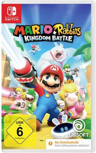Mario & Rabbids Kingdom Battle Nintendo Switch Spiel für Strategie und Action USK 6 - Bild 1