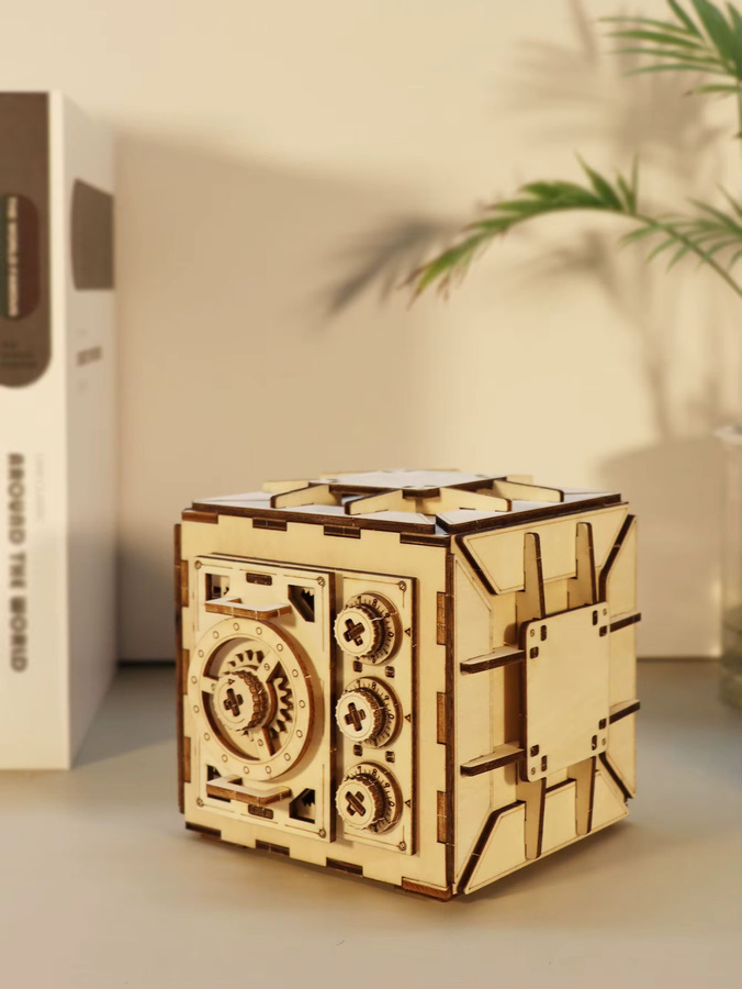 Music Park 3D-Holzpuzzle, DIY-Spind-Puzzleschachtel, ab 14 Jahren - Bild 3