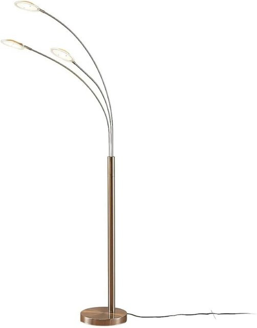Lindby LED Stehlampe Anea Modern in Alu-Grau aus Metall mit 31 Leuchtmitteln, Höhe: 230 cm - Bild 1