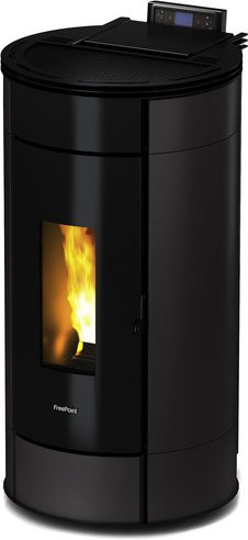 Freepoint Pelletofen Globe in Anthrazit mit 10,5 kW Leistung und WLAN-Funktion - Bild 3