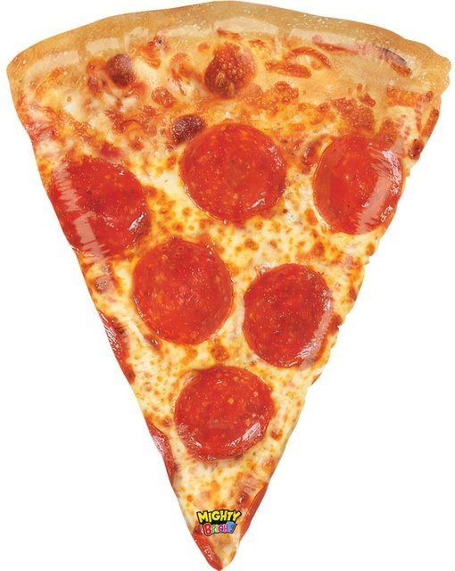Grabo Folienballon Pizza in Multicolor, Durchmesser: 86 cm - Bild 1