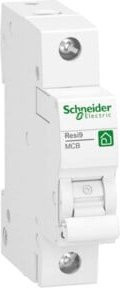 Schneider Electric Leitungsschutzschalter MCB 1P 25A Charakteristik C R9F24125 in Weiß - Bild 1