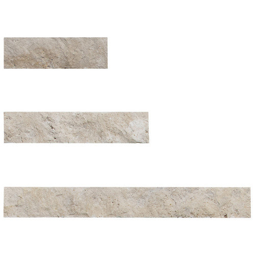 WOHNRAUSCH Wandverblender Tosca Cream in Beige aus Travertin, 0,5 m² - Bild 2