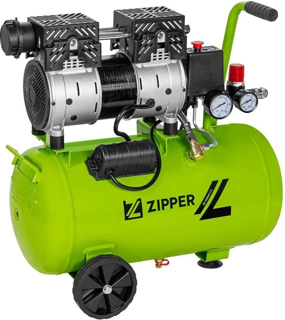 Zipper Silent Kompressor ZI-COM24SI in Grün-Schwarz - Bild 1