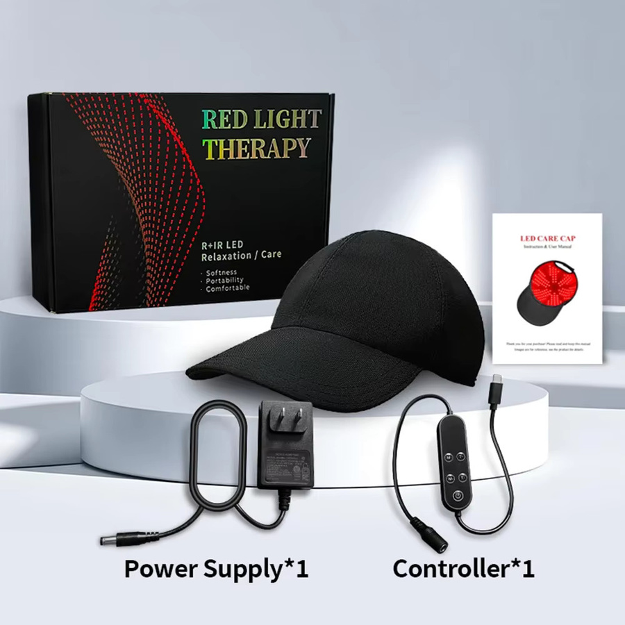 vilnason Haarwachstumskappe, Rotlichttherapie, 180 Infrarot-LEDs, 660 nm und 850 nm - Bild 5