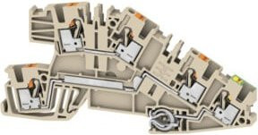 Weidmüller Installationsklemme AITB 2.5 BB L-L-PE in Beige - Bild 1