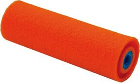 FRIESS-TECHNO-PROFI MagicCrater Lackierwalze aus Schaumstoff, Farbe: Orange, Breite: 10 cm, beidseitig gerade, für lösungsmittelbasierte Lacke - Bild 1