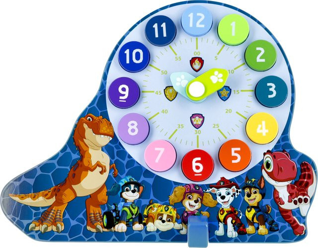 LUPILU Steckpuzzle-Uhr Magnet- und Schreibtafel ab 1 Jahr - Bild 1