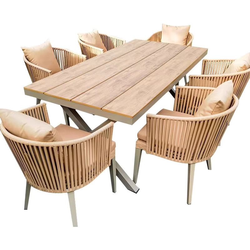 DUTRIEUX Boho Loungeset für Kinder mit Polsterung und Kissen in Beige - Bild 3