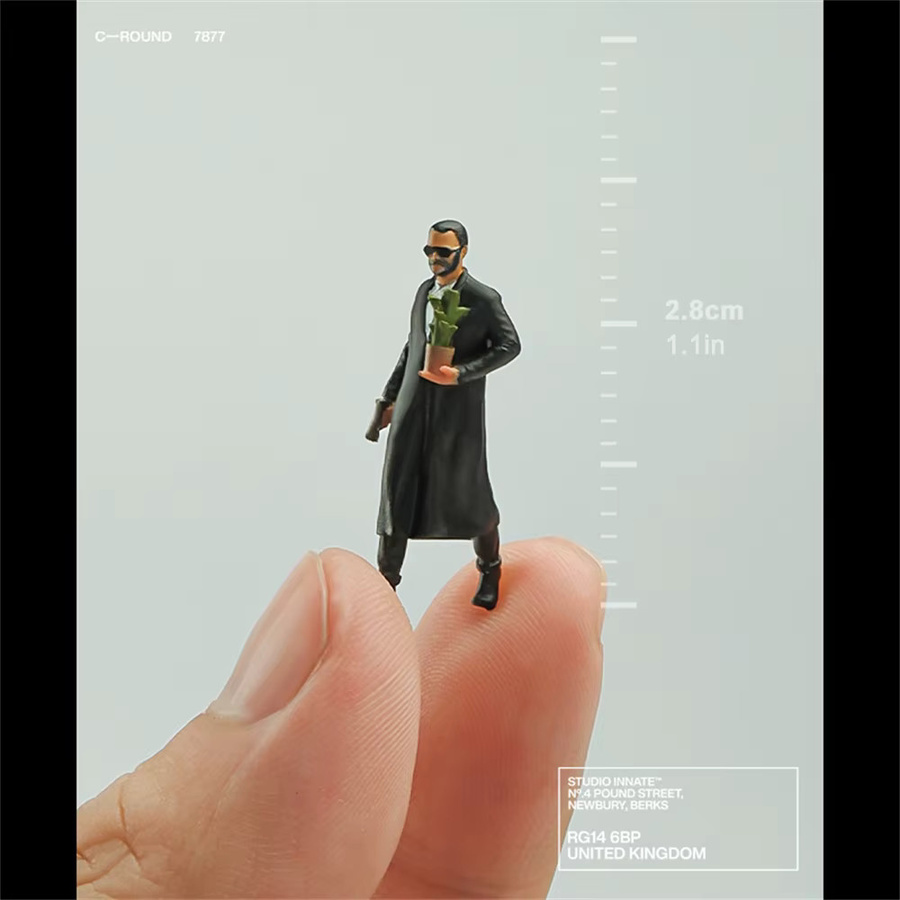 Kicarmod Filmfigur Léon & Mathilda Modell Dekoration Maßstab 1:64 Druckguss - Bild 4
