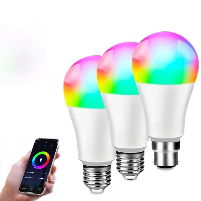Tuya Smart WiFi LED Glühbirne RGB Multicolor mit E27/B22 Fassung, kompatibel mit Alexa und Google Assistant - Bild 7