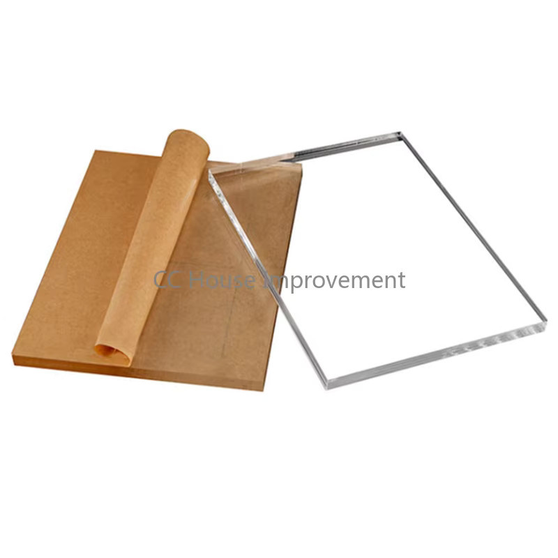 Transparente Acrylplatte als Glasersatz für Bilderrahmen, Displays und Malerei, Dicke: 1,0 mm - Bild 2