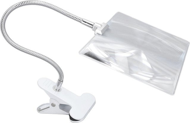 Seitenlupe mit flexiblem Schwanenhals, transparent - Bild 1