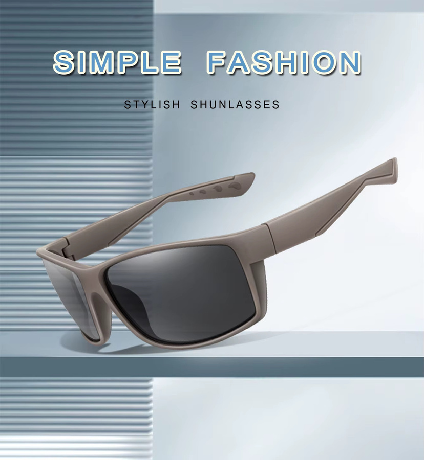 Karos Sportsonnenbrille, Herren, Vollrand, Kunststoff, polarisiert - Bild 4