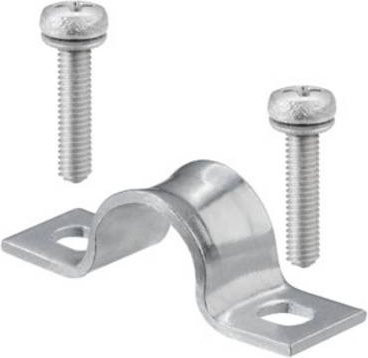 Weidmüller Schirmschelle HDC SHIELD CLAMP 6.0 in Silber, 100 Stück - Bild 1