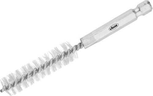 Vigour Nylonsbürste V4646N-12 in Silber, 10 Stück - Bild 1