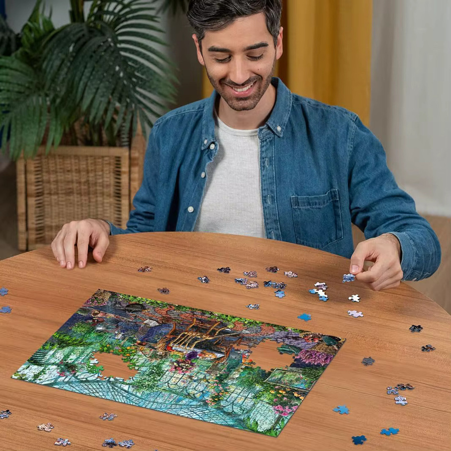 Ravensburger Greenhouse Mornings Puzzle, 1000 Teile - Bild 2