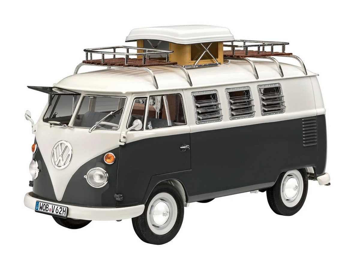 Revell VW T1 Camper Modellbausatz 1:24 ab 13 Jahren - Bild 2